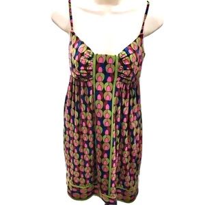 MAGGY LONDON Petites Multicolor Dress Stretch Sz 6P